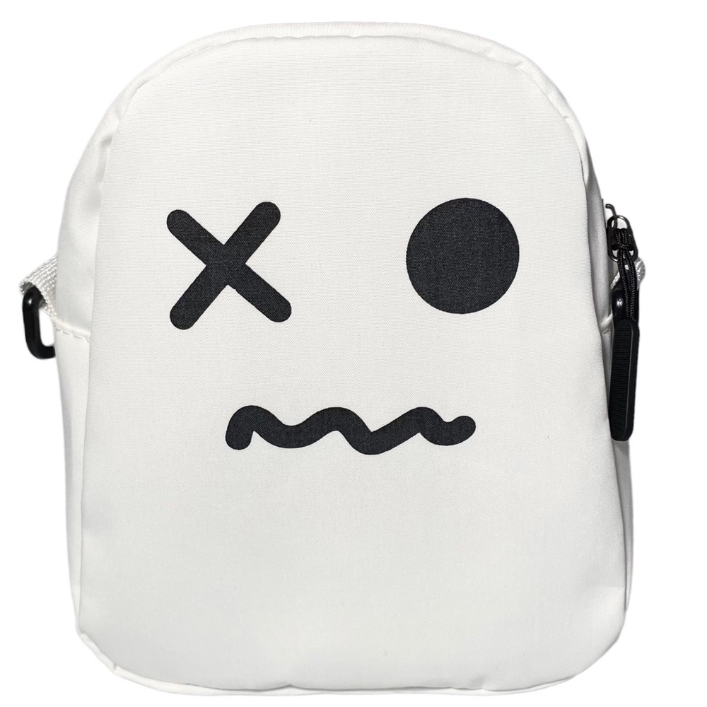 🎃 Purse Crossbody 8” Ghost White Bag Shoulder - Picture 3 of 12